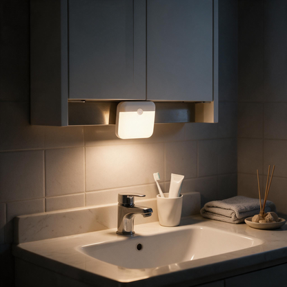💡 Motion Light | ABS Plastic | Bedroom | Nighttime Families | Magnetic Soft Glow