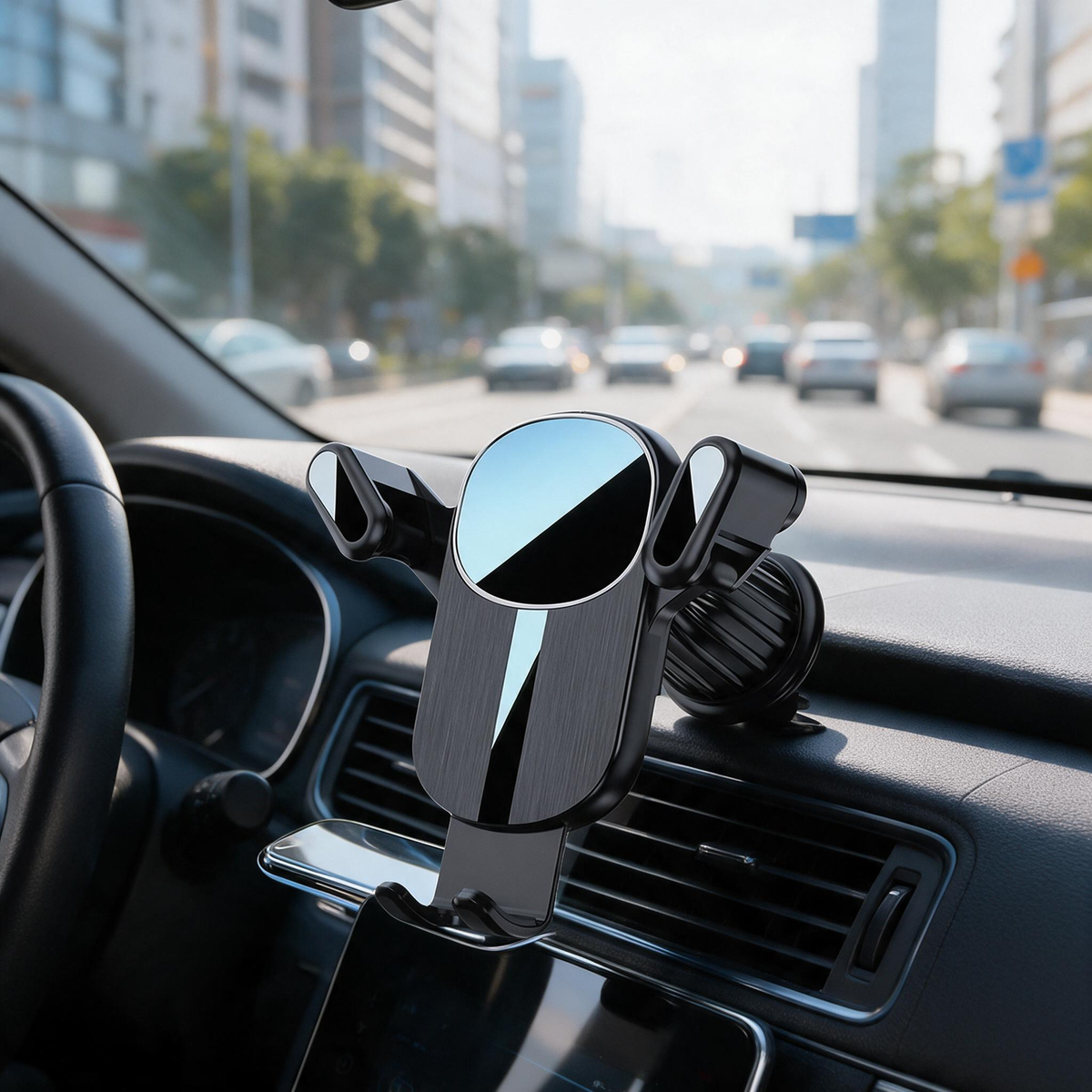 📱 Car Charger Mount | ABS Plastic | Cars | Drivers | Cable-Free Navigation Power