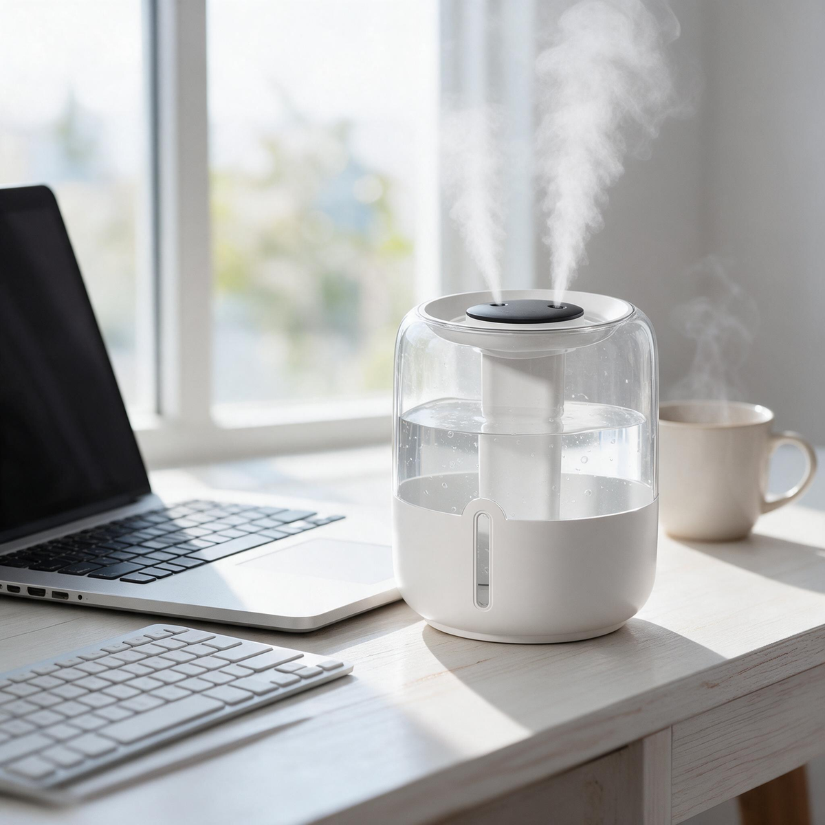 💧 Mini Humidifier | ABS Plastic | Bedroom | Homebody | Clear Gentle Mist Comfort
