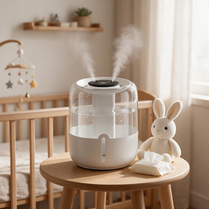 💧 Mini Humidifier | ABS Plastic | Bedroom | Homebody | Clear Gentle Mist Comfort