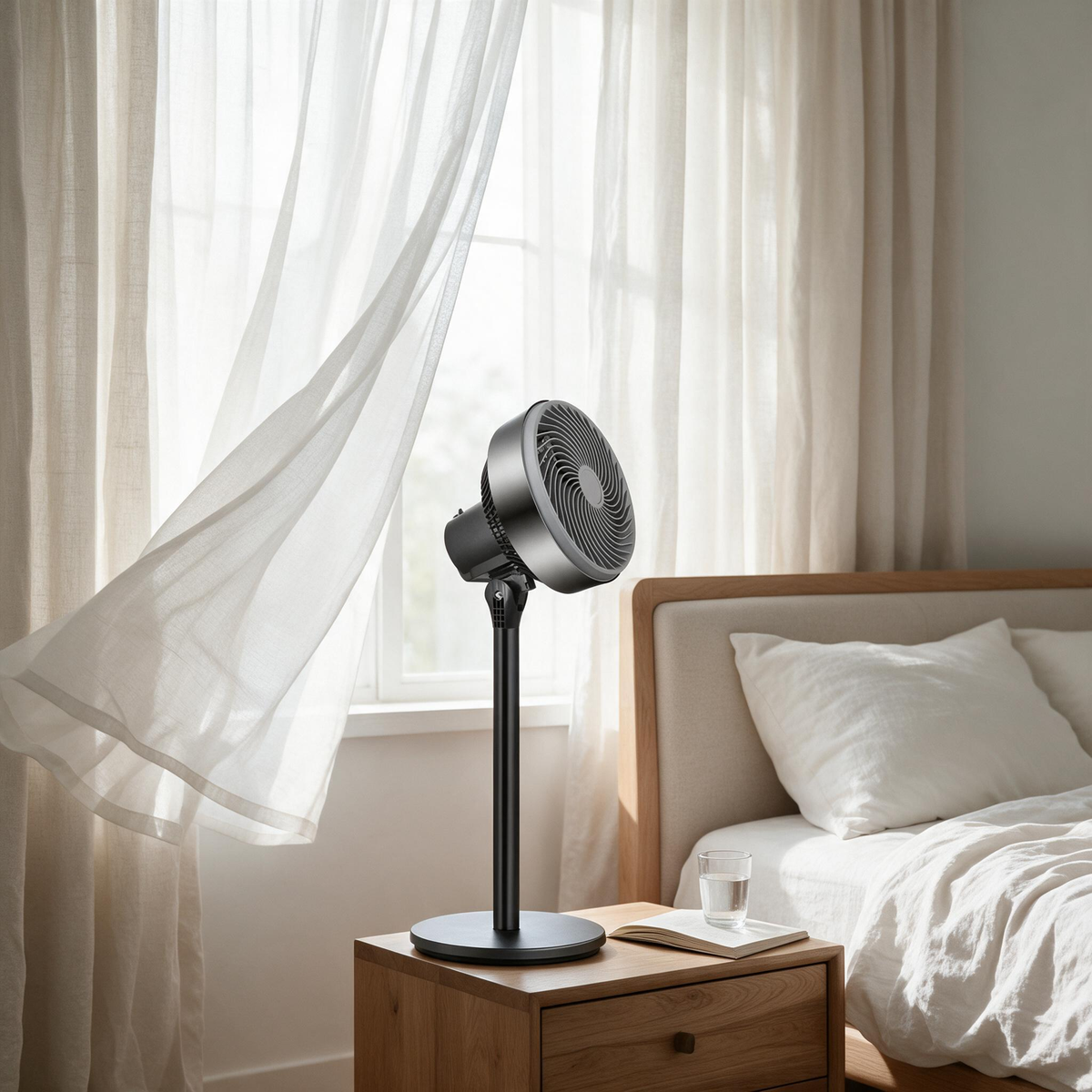 🌬️ Air Circulator | ABS Plastic | Home | Home Lovers | Quiet Directional Airflow